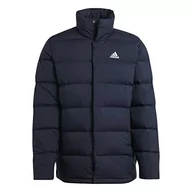 Kurtki męskie - adidas Kurtka męska (Down) Helionic Mid-Length Down Jacket, Legend Ink, HG8699, XS - miniaturka - grafika 1