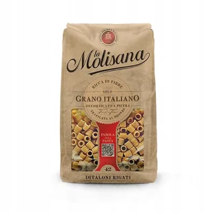 Molisana DITALONI RIGATI 42 makaron pełnoziarnisty - Makaron - miniaturka - grafika 1