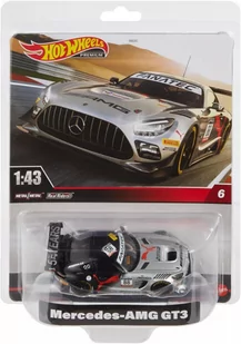 Hot Wheels, Pojazd Premium 1:43 Mercedes - Samochody i pojazdy dla dzieci - miniaturka - grafika 1