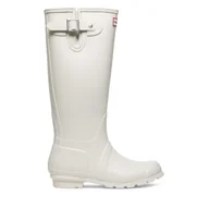 Kalosze damskie - Kalosze Hunter HFW-005 Biały - miniaturka - grafika 1