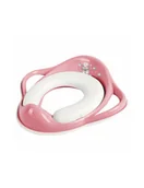 Nocniki - Maltex Nakładka Miękka z gumkami antypoślizgowymi na sedes Misiu różowa - miniaturka - grafika 1