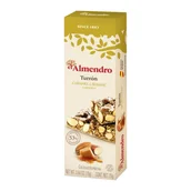 Desery dla dzieci - Turron - Chrupiący Nugat Migdałowy z Karmelem i Sezamem 75g - miniaturka - grafika 1