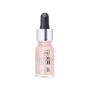Wibo Płynny Rozświetlacz W Płynie Chrome Drops 01 - Rozświetlacze do twarzy i ciała - miniaturka - grafika 1
