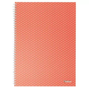 Kołonotatnik Colour"Breeze A4, w kratkę, koralowy - Notesy i bloczki - miniaturka - grafika 1