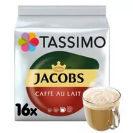 Kawa w kapsułkach i saszetkach - Tassimo Kapsuły Jacobs Cafe Au Lait - miniaturka - grafika 1