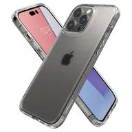 Etui i futerały do telefonów - Etui do Apple iPhone 14 Pro obudowa case Spigen Ultra Hybrid Frost Clear - miniaturka - grafika 1