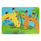 Zestawy naczyń dla dzieci - Mata / podkładka stołowa laminowana Malawi i Karim 39 x 28 cm  AMBITION JUNIOR - miniaturka - grafika 1