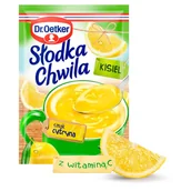 Budyń - Dr Oetker Kisiel smak cytrynowy Słodka Chwila 30 g - miniaturka - grafika 1