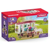 Figurki dla dzieci - Schleich Horse Club Przyczepa do tajnych spotkań klubowych 42593 - miniaturka - grafika 1