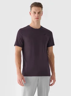 Koszulka Męska 4F 4Fwss25Ttshm3096-50S Fioletowy Roz. 4Xl - Koszulki męskie - miniaturka - grafika 1