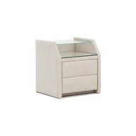 Szafki nocne - Stolik nocny KONTYNENTALNY F NEW ELEGANCE : Tkanina - Grupa V - miniaturka - grafika 1