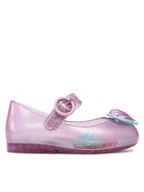 Buty dla chłopców - Melissa Baleriny Mini Melissa Sweet Love + Disn 33447 Fioletowy - miniaturka - grafika 1