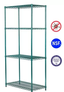 Regał noMICRO  4-półki (46x92x200cm) - Szafy i regały magazynowe - miniaturka - grafika 1