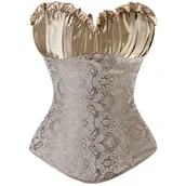 Gorsety - Satynowy gorset - miniaturka - grafika 1