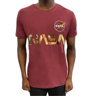 Bluzki damskie - ALPHA INDUSTRIES Bluzka odblaskowa NASA, bordowa/błyszczące złoto, S, bordowy/błyszczący złoty, S - miniaturka - grafika 1