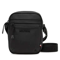 Torby męskie - Saszetka Tommy Hilfiger Th Tpu Mini Reporter AM0AM13498 Czarny - miniaturka - grafika 1