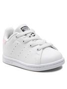 Buty dla dziewczynek - adidas Buty Stan Smith El I GY4250 Biały - miniaturka - grafika 1