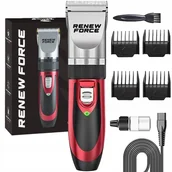 Maszynki i nożyczki dla psów - MASZYNKA DO STRZYŻENIA PSÓW PSA ZWIERZĄT BEZPRZEWODOWA ZESTAW C8 - miniaturka - grafika 1