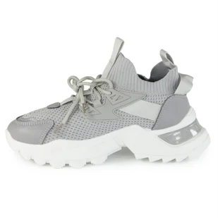 Buty sportowe Sneakersy Cabin H2148B szary - Sneakersy damskie - miniaturka - grafika 5
