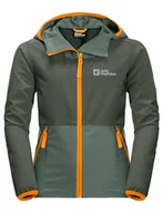 Kurtki i płaszcze dla chłopców - Jack Wolfskin Turbulence B chłopięca kurtka softshell - miniaturka - grafika 1