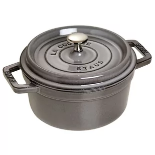 Staub Cocotte 18 cm Szary 40509-484-0 - Garnki - miniaturka - grafika 1