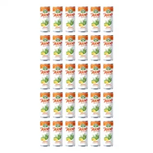 Pure Plus Napój z aloesem Aloe Vera Drink Mango Zgrzewka 30 x 240 ml - Soki i napoje niegazowane - miniaturka - grafika 1