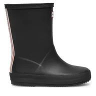 Buty dla chłopców - Kalosze Hunter HFC-03 Czarny - miniaturka - grafika 1