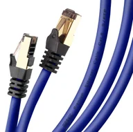 Pozostałe akcesoria sieciowe - Duronic CAT8 BE 2m Kabel sieciowy S/FTP niebieski transmisja 40GB skrętka LAN pachcord - miniaturka - grafika 1