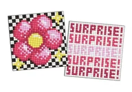 Zabawki kreatywne - Diamentowa mozaika na magnes - LOL Kwiat 9x9cm - miniaturka - grafika 1