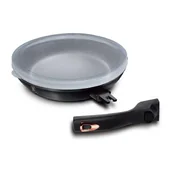 Patelnie - Berlinger Haus Patelnia Lumarko Patelnia granitowa 28cm black rose bh-1952 BH-1952 Kinghoff - miniaturka - grafika 1