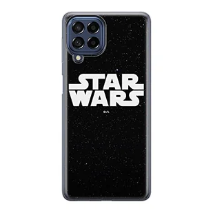 Etui Gwiezdne Wojny 021 Star Wars Nadruk pełny Czarny Producent: Samsung, Model: M33 5G - Etui i futerały do telefonów - miniaturka - grafika 1