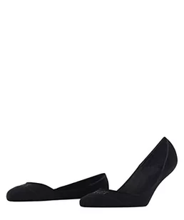 FALKE Kobiety Stopki Step Medium Cut Box W IN Zrównoważona Bawełna niewidoczne jednokolorowe 1 Para, Czarny (Black 3000), 39-40 - Skarpetki damskie - miniaturka - grafika 1