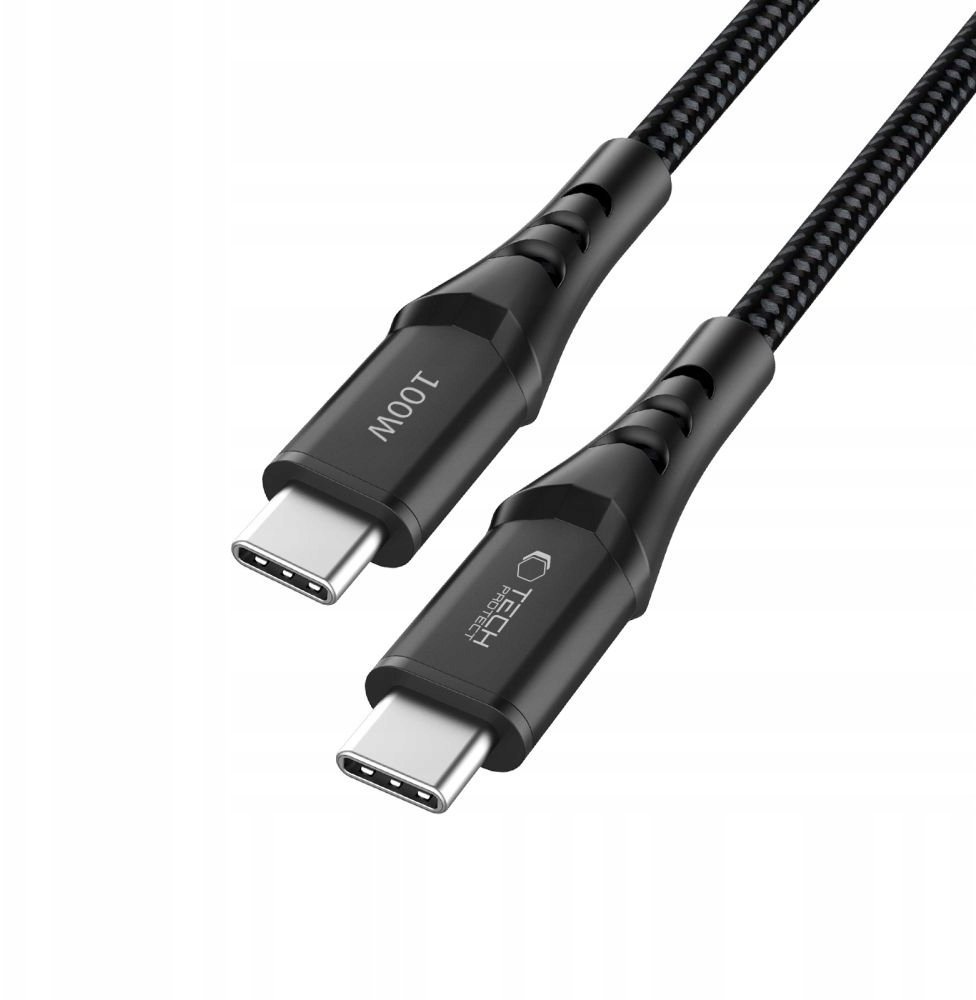 Adaptec TECH-PROTECT UB11T ULTRABOOST TYPE-C CABLE PD 100W / QC3.0 200CM BLACK