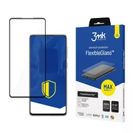 Szkła hartowane na telefon - 3MK Samsung Galaxy A73 5G Black FlexibleGlass Max - miniaturka - grafika 1