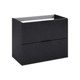 Szafka pod umywalkę Nabel 80x45.2x63.5 cm czarny mat Roca - Szafki łazienkowe - miniaturka - grafika 1