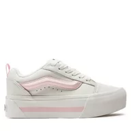 Trampki damskie - Tenisówki Vans Knu Stack VN000CP6YL71 White/Pink - miniaturka - grafika 1