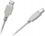 Kable USB - Kabel USB Icidu Kabel do drukarki USB 2.0 A-B M/M biały 1,8 Metra - miniaturka - grafika 1