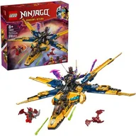 Klocki - LEGO 71833 NINJAGO Ras i burzowy superodrzutowiec Arina - miniaturka - grafika 1