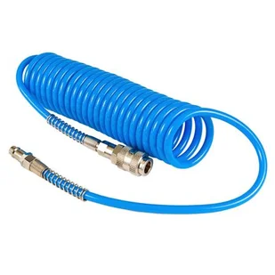 AIRPRESS Wąż spiralny PU 5 m 4304208 - Akcesoria pneumatyczne - miniaturka - grafika 1