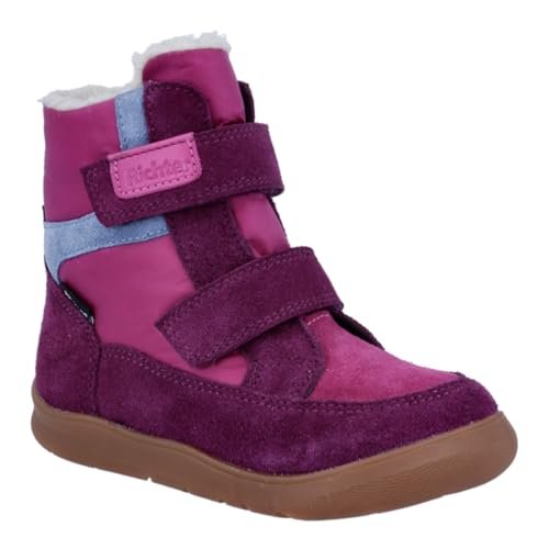 Richter Buty dziecięce dla dziewczynek Samy Sneaker barefoot, Lady/Berry/Infinity, 32 EU