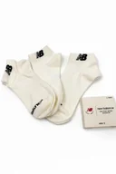 Skarpetki męskie - Męskie białe stopki NEW BALANCE 3 pary rozmiar L 42-46 (10289) - miniaturka - grafika 1