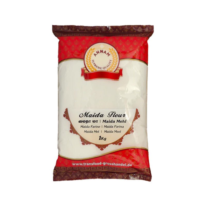Mąka Annam Maida Flour 1 kg – pszenna rafinowana delikatna biała mąka