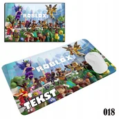 Podkładki pod mysz - PODKŁADKA POD MYSZKĘ MYSZ WZORY DO WYBORU - ROBLOX GRY I BAJKI 20x24cm - miniaturka - grafika 1