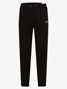 Alpha Industries - Spodnie dresowe męskie, czarny - Spodnie sportowe męskie - miniaturka - grafika 1