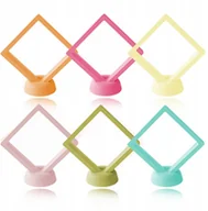 Ramki na zdjęcia - Ramka Zestaw 6 Gablot na Przedmioty Kolekcjonerskie Monety Medale - miniaturka - grafika 1