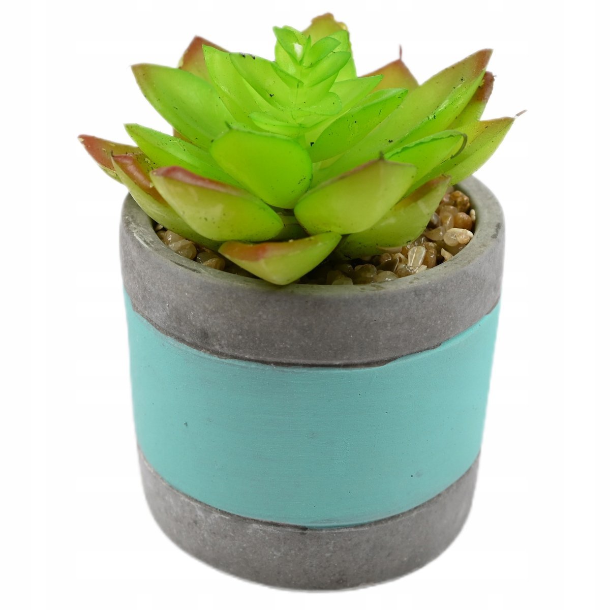 SUKULENT SZTUCZNY KWIAT W DONICZCE DO DOMU BIURA KUCHNIA ŁAZIENKA SALON