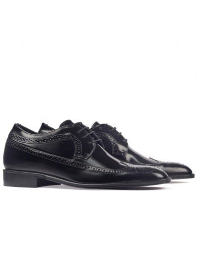 Półbuty London negro