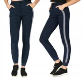 Dresy damskie - Ocieplane Spodnie Sportowe Damskie 996-02 3XL/4XL - miniaturka - grafika 1