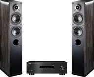 Zestawy stereo - Yamaha R-S202D (czarny) + Indiana Line Nota 550 X (czarny dąb) - miniaturka - grafika 1