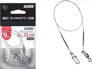 Jaxon Przypon 1x7 20CM 13KG 2szt - Inne akcesoria dla wędkarzy - miniaturka - grafika 1